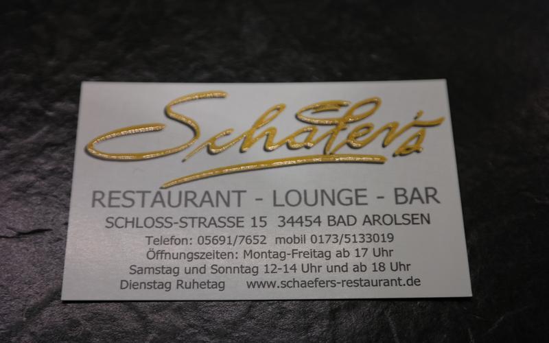 Bilder des Restaurant Schäfer‘s in Bad Arolsen